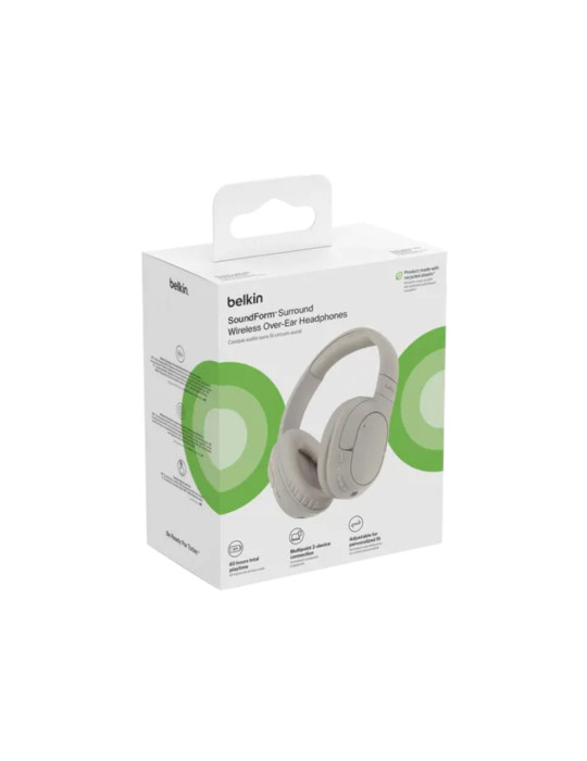 BELKIN SoundForm Casque Audio Bluetooth (Sable) | DOTIRI
