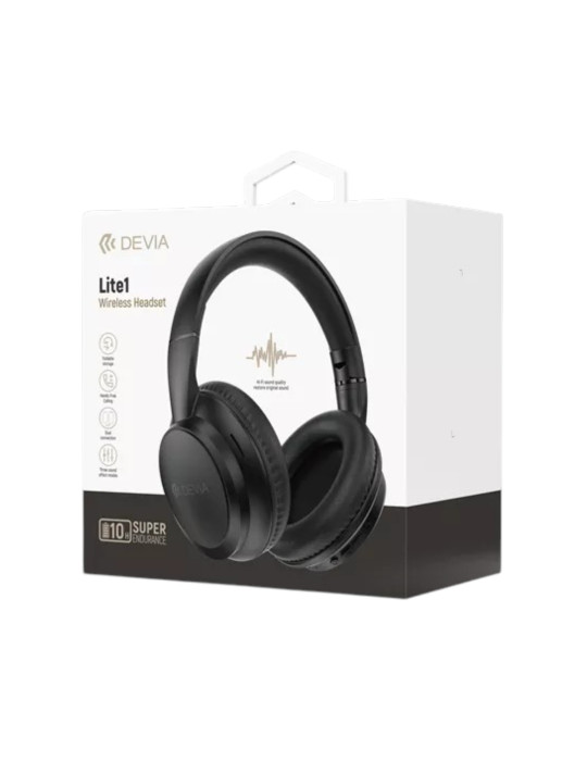 DEVIA Lite1 Casque Bluetooth (Noir)