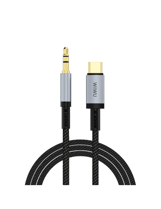 WiWU Câble Audio Lightning vers Jack 3.5 mm (Wi-C048T)