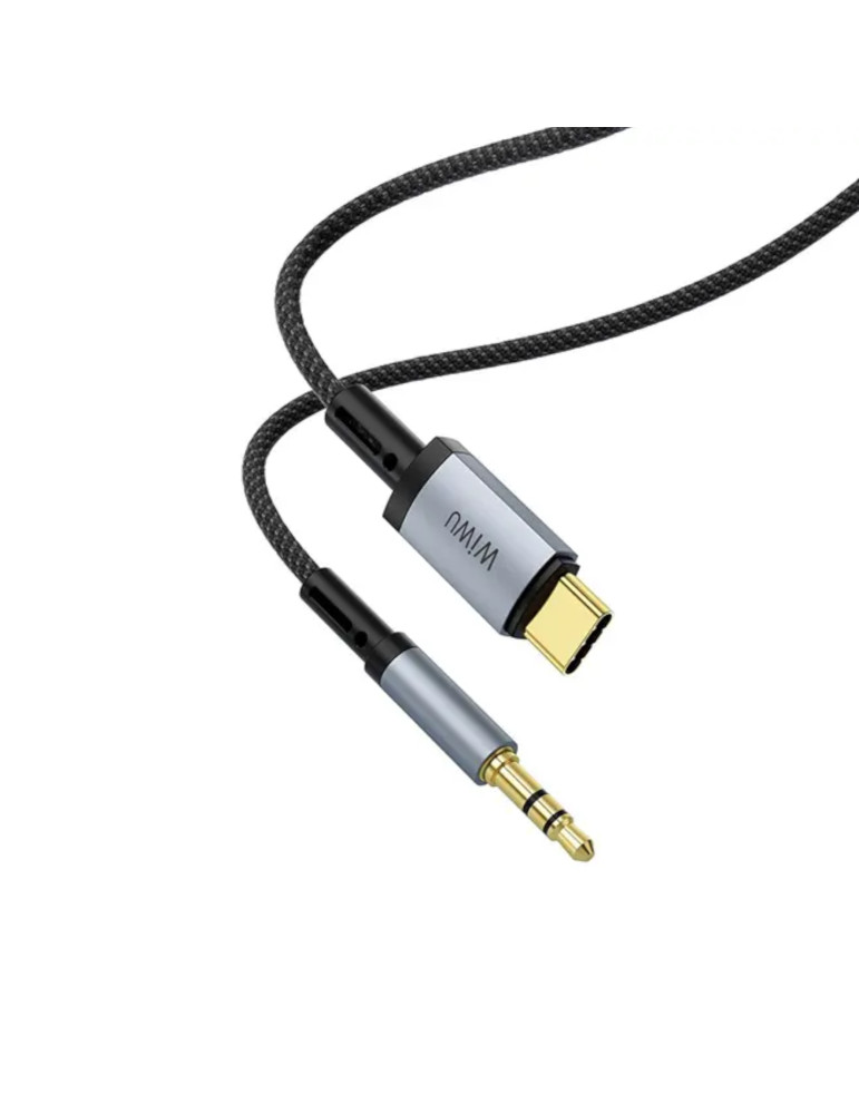 WiWU Câble Audio Lightning vers Jack 3.5 mm (Wi-C048T)
