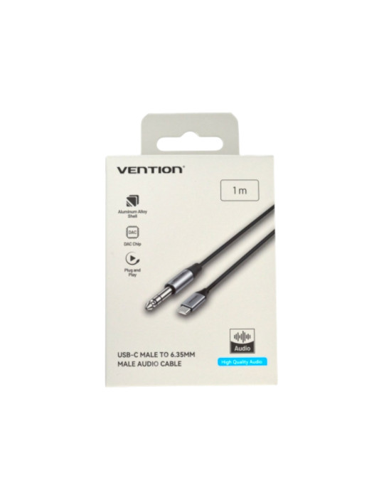 VENTION Câble USB-C vers Jack 6,35 mm (1m) | DOTIRI