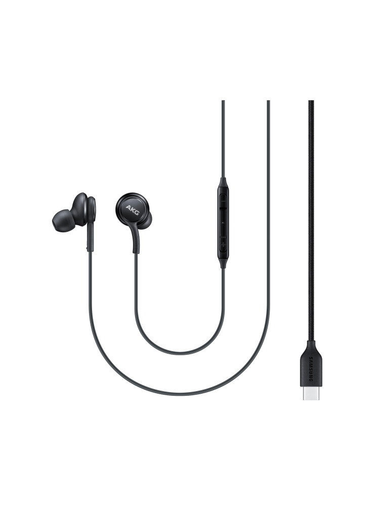 SAMSUNG Ecouteurs AKG USB-C (Noir) | DOTIRI