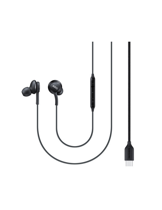 SAMSUNG Ecouteurs AKG USB-C (Noir) | DOTIRI