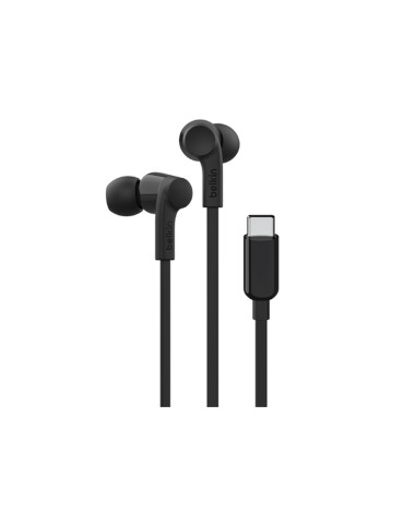 BELKIN Ecouteurs Filaires USB-C avec Micro (Noir)