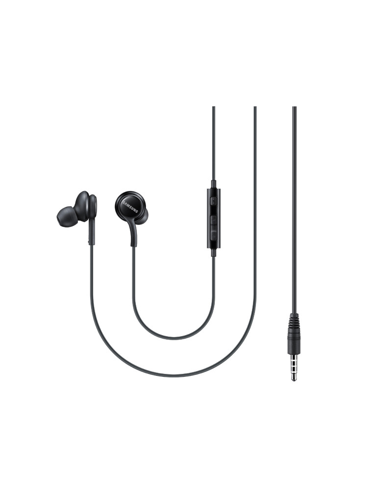 SAMSUNG Ecouteurs Jack (Noir) | DOTIRI