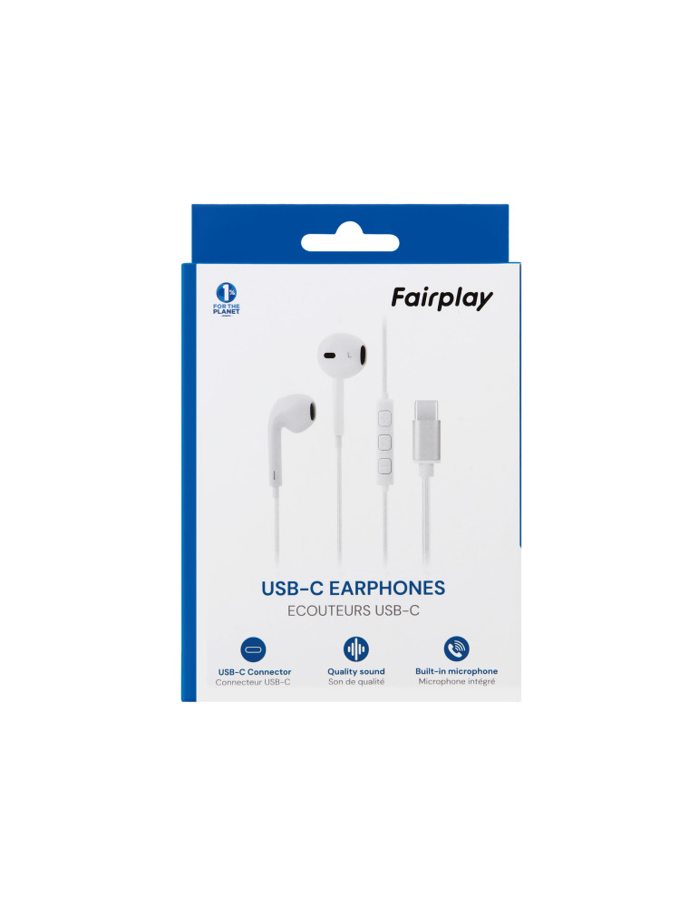 FAIRPLAY Ecouteurs USB-C | DOTIRI