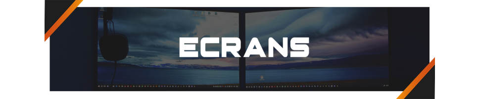 Écrans et Moniteurs PC – Haute Résolution et Performance